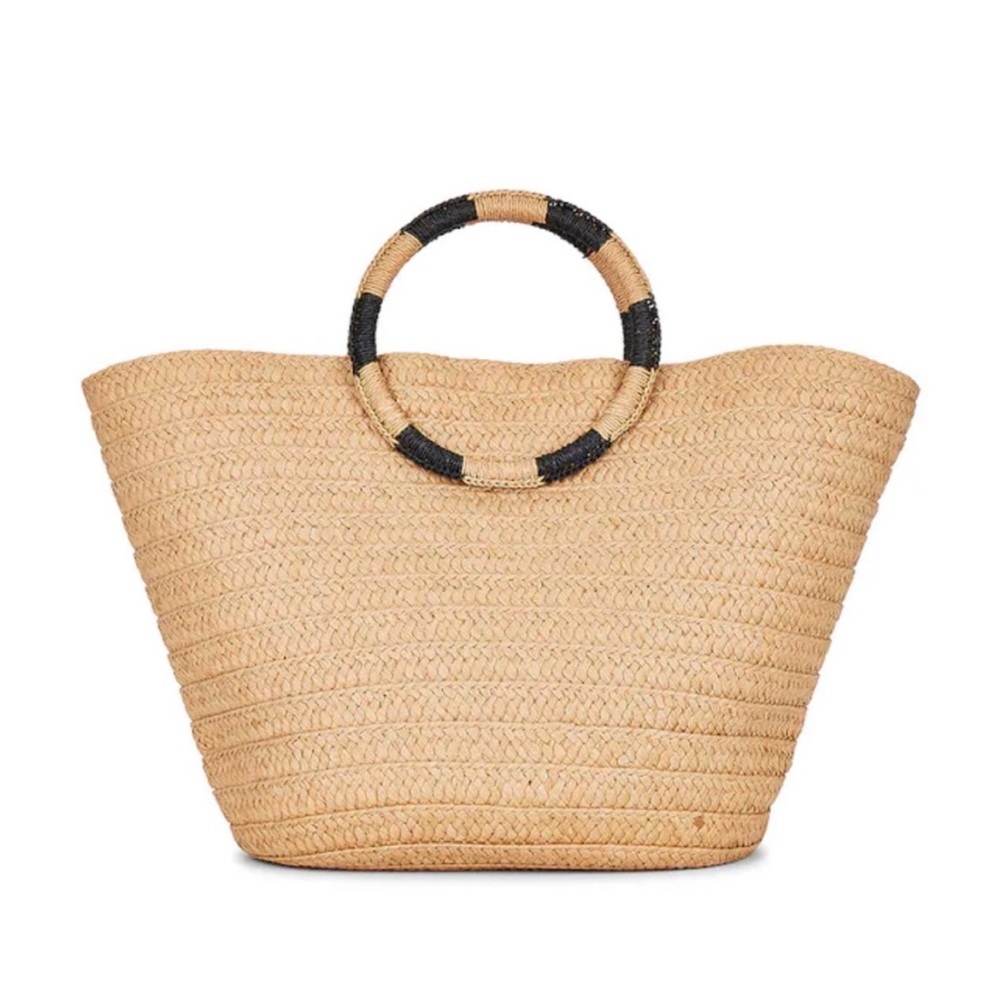 NWT 8 Other Reasons x REVOLVE Day Trip Bag in natural